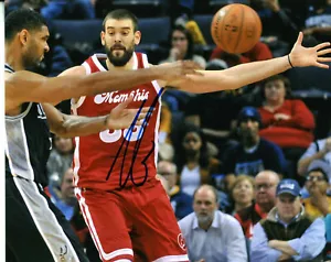 Marc Gasol Autographed 8x10 Memphis Grizzlies Free Shipping #S2515 - Picture 1 of 1