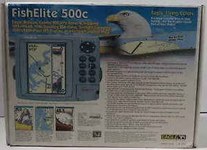 NEU Eagle FishElite 500c wasserdichter Fischfinder/Sonar/GPS Plotter Neu in OVP - Bild 1 von 6