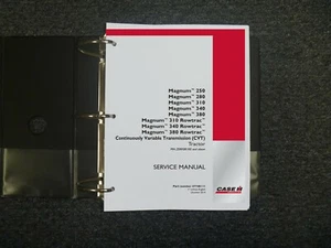 Case IH Magnum 250 280 310 340 380 CVT Tractor Service Repair Manual ZERF08100- - Picture 1 of 1