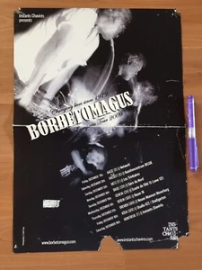 BORBETOMAGUS 1979-2009 European tour poster, Peter Kowald, Incapacitants, 16-17 - Imagen 1 de 1