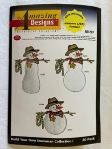Amazing Designs, Build Your Own Snowman Collection - Picture 1 of 3
