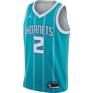 LaMelo Ball Charlotte Hornets Nike Jordan Icon Edition Swingman Jersey - Picture 1 of 3