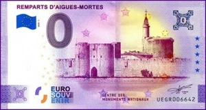 REMPARTS D'AIGUES-MORTES / BILLET 0 € / NULL EURO-SCHEIN / UEGR 2020-1 - Picture 1 of 1