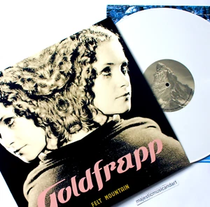 WHITE VINYL GOLDFRAPP FELT MOUNTAIN MINT - Picture 1 of 3