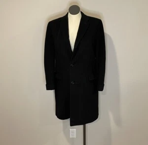 Vintage 100% Cashmere Men’s Peacoat - Picture 1 of 9