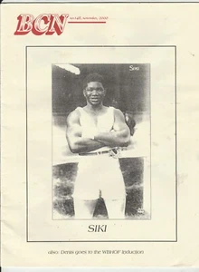 BOXING COLLECTORS NEWS BATTLING SIKI ISSUE #148 NOVEMBER 2000 - Picture 1 of 2
