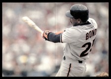 1995 Post Collector Series Barry Bonds #11 San Francisco Giants 3.5 x 5 Size!