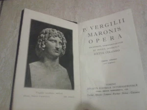P. Vergilii Maronis - OPERA - 1939 - SEI - OPERA SCRITTA IN LATINO - Picture 1 of 1