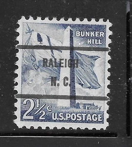 North Carolina Bureau Precancels - Raleigh 71 - 2 1/2c Liberty - Picture 1 of 1