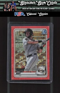 2020 Bowman BCP-112 Joey Bart Chrome Prospects Mojo Refractors Orange #/25 - Bild 1 von 2