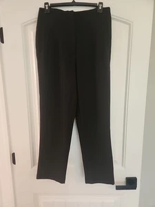 Truth by Republic Women Pants 6 Black Viscose Blend Straight High Rise Chino Fit - Picture 1 of 12