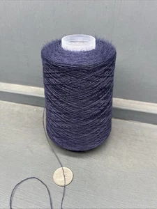 200G GRIS RAF BLEU COULEUR 2/24NM FINE PELLETS EN LAINE FILÉE RAF - Picture 1 of 6