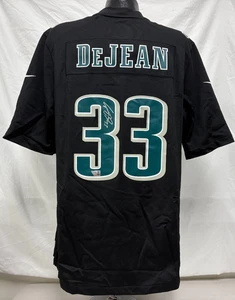 Cooper DeJean Signed Nike Authentic Eagles Black SB LIX Jersey (L) Fanatics 032 - Picture 1 of 8