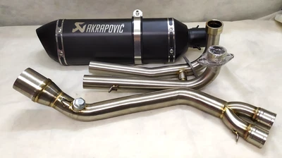 MARMITTA SPORTIVA TMAX YAMAHA 530-500 COMPLETA DI COLLETTORI TERMINALE DB-KILLER - Immagine 1 di 4