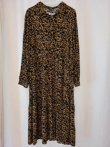 Kleid C&A Leo Look mit Volant Midi 42 *TOP * - Bild 1 von 6