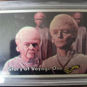 Story of Voyage One 1976 Topps Star Trek #14 PSA 8 - Picture 1 of 4