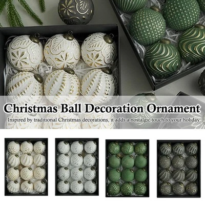 Antique Christmas ball decorations; L4Z6 - Image 1 of 4