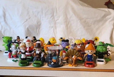 Lote Lg 29 figuras de baile con energía solar Navidad Halloween San Valentín y más Foto 1 de 4
