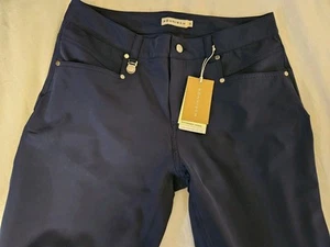 ROHNISCH CHIE PANTS GOLF TROUSERS W 30" x 29.5 INLEG NWT ELASTAN STRETCHY🇬🇧 - Picture 1 of 16