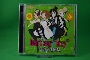 K-ON! TV ANIME SOUNDTRACK Japanese CD Single  Don't Say ''Lazy" Limited Edition - Bild 1 von 4