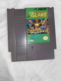 Hudson's Adventure Island Nintendo Entertainment System NES Cleaned and Tested
