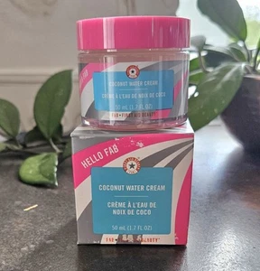 First Aid Beauty Hello FAB Coconut Water Cream 1.7 oz/50ml NIB! - Picture 1 of 3