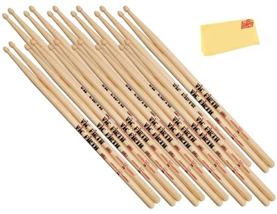 Baquetas Vic Firth American Classic 7A con punta de madera - 12 pares Foto 1 de 4