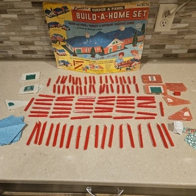 100+ шт. БАЛКИ И ПАНЕЛИ KENNERS лот деталей красные балки, балки и многое другое (читайте) - Изображение 1 из 4