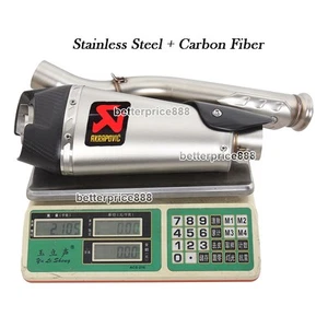 Modified For 790 Adv 890 Adv Norden 901 Exhaust Pipe Link Muffler With DB Killer - Picture 1 of 6