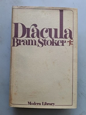 Dracula by Bram Stoker - Ca. 1985 Modern Library Hardcover, Jacket - Image 1 of 3