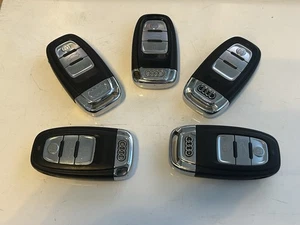 5 x Audi 3 Tasten Schlüssel, 8T0 959 754 D / 8K0 959 754 H / 4G0 959 754 K - Bild 1 von 2