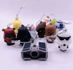 Star Wars Mini Ornamenti Natalizi in Gomma Lucas Films 12pz 1,5" - Foto 1 di 5