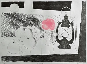 Mary Fedden (1915-2012) - Pencil Signed Lithograph - Lamplight 1973 - 3/75 - Picture 1 of 6