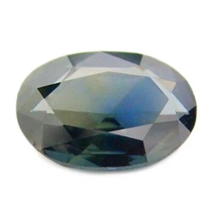 Certified 0.63ct Natural Unheated Multicolor Spphire VS Clarity Rose Cut Oval - Picture 1 of 3