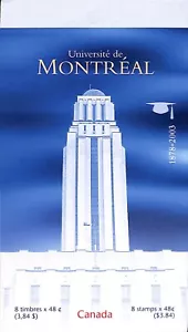 Canada - #BK273b - Open Cover - 2003 - Universite de Montreal - Scott 1977 - Picture 1 of 1