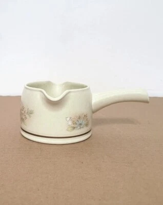 Royal Doulton Florinda Estampado Floral Gravy Boat Cerámica Vintage 1980 Lambethware Foto 1 de 4