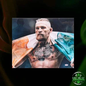 *UFC CONOR MCGREGOR EL NOTORIOUS FIRMADO AUTOGRAFIADO 16X10 PERSONALIZADO COLECCIÓN IRLANDESA - Imagen 1 de 1