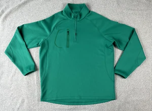 Giacca Bobby Jones Pullover Adulto Attivo Golf Golfista Cerniera Verde Uomo Large - Foto 1 di 10