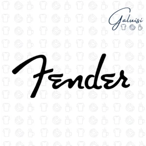 Adedivo Fender Logo Stratocaster per Chitarra, Basso, Custodia, Auto, Moto... - Imagen 1 de 8
