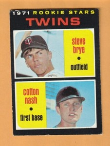 Cotton Nash Steve Brye 1971 Topps #391 Rookie RC Kentucky Wildcats 9V