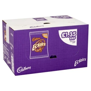 Cadbury Chocolate Eclairs Bag 130g x 12 Pack Tracked Delivery - Picture 1 of 1