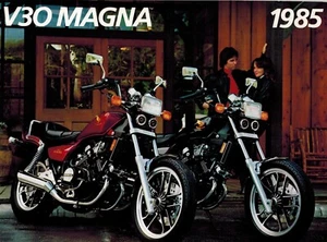 Genuine Honda Original Dealer Factory Sales Brochure V30 Magna VF500 1985 VF500C - Picture 1 of 3