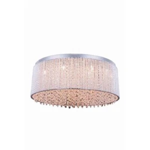 Elegant Lighting Influx 24" 14 Light Royal Crystal Flush Mount - Picture 1 of 1