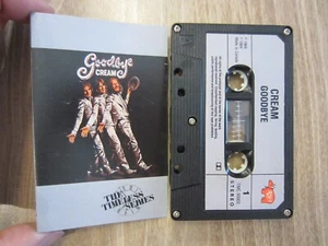 CREAM canadian RSO cassette tape GOODBYE album play tested Exc ERIC CLAPTON - Picture 1 of 6