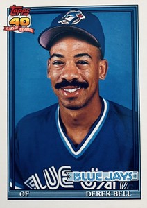 Brand New: Vintage 1991 topps Traded Derek Bell Toronto Blue Jays Card