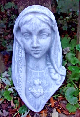 Mary molde yeso hormigón cemento ABS plástico molde 10" x 5" x hasta 3" de espesor Foto 1 de 4