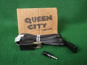 NOS Vintage Hanai Radio/reel to Reel/tape Deck Power Cord w/2 Prong Plug 1970s - Picture 1 of 9