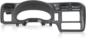 Dashboard Cluster Dash Radio Bezel Compatible with Chevy Blazer S10 GMC Jimmy So - Picture 1 of 9