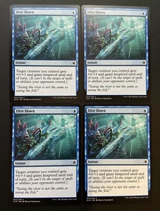 Magic 4 x Dive Down Ixalan Island Creature Instant Sofort Zauber NM EN - Bild 1 von 1