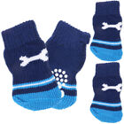  2 Pairs of Outdoor Pet Socks Breathable Dog Socks Dog Paw Protectors Puppy